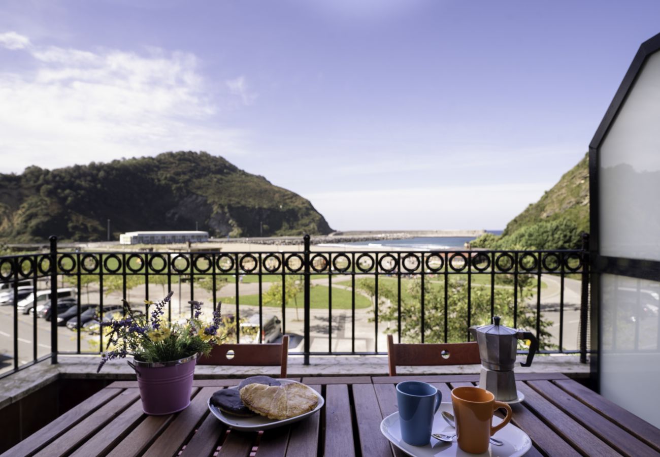 Apartamento en Orio - BALEA VII - Playa Orio - Terraza